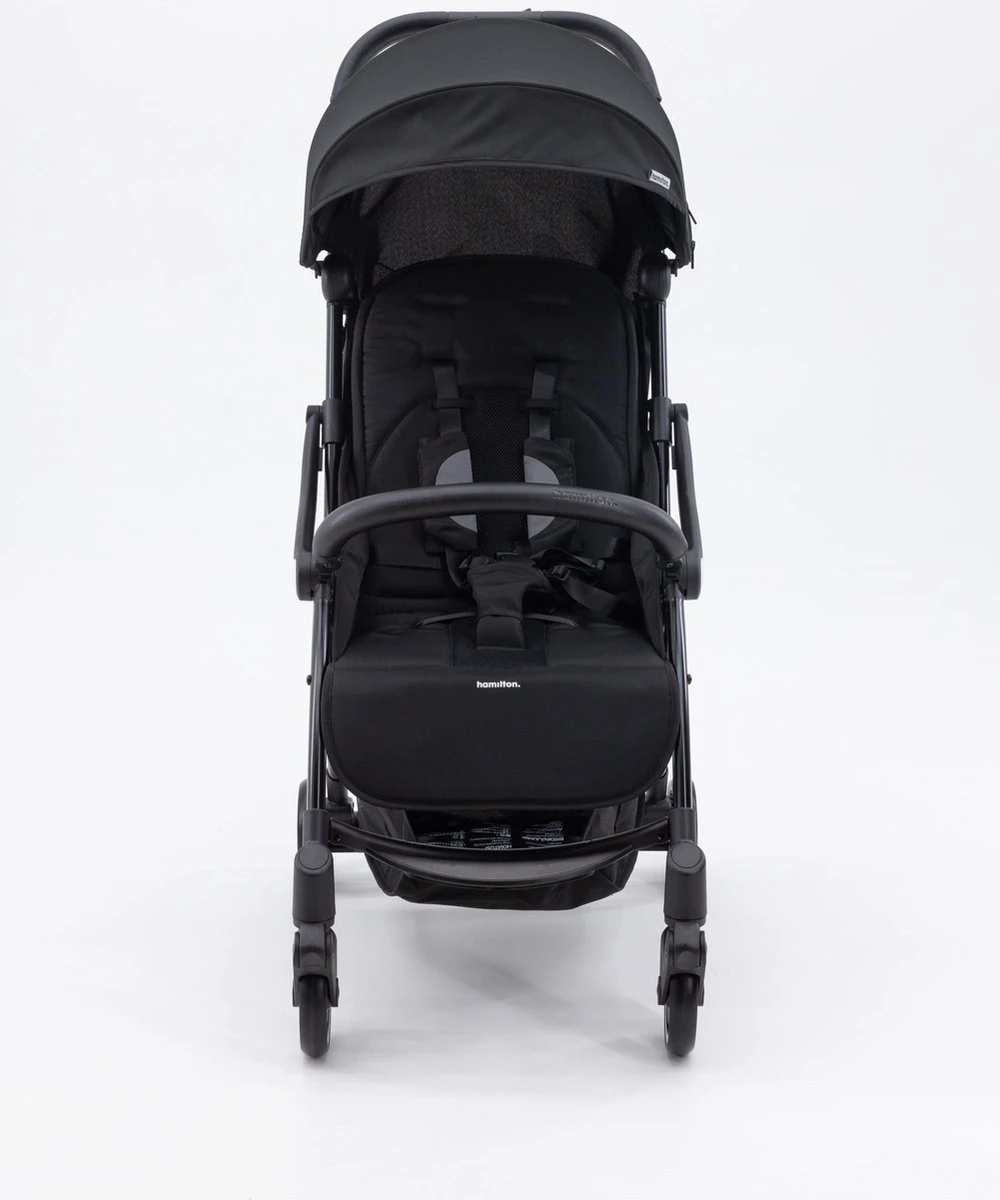 Hamilton By Yoop X1 Plus Buggy – Nieuw, Hoger, Uitgebreider 2023 Model – Premium Stroller Met One Hand Folding Technologie – Zwart – Lichte, Verstelbare En Wendbare Kinderwagen Met Vele Gemakken - Image 19