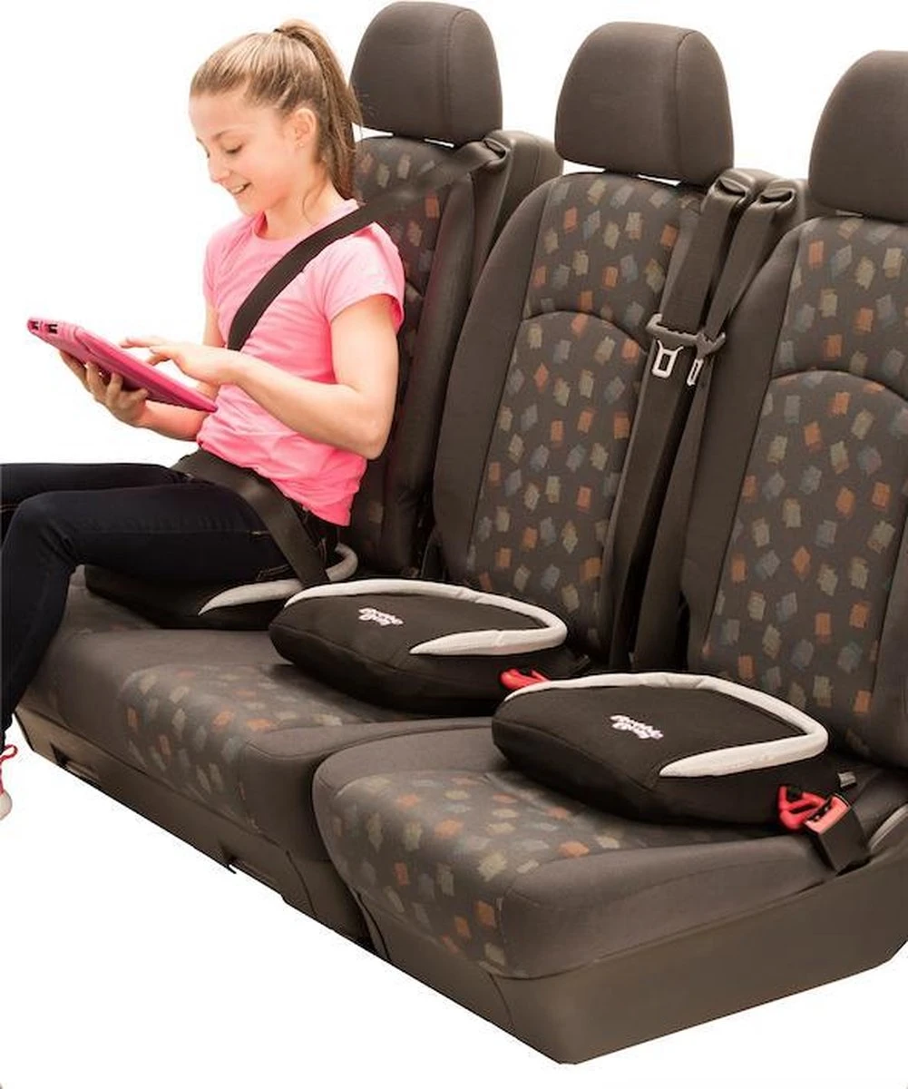 Bubblebum Zitverhoger Autozitje Opblaasbaar Autostoeltje - Zwart - Image 5