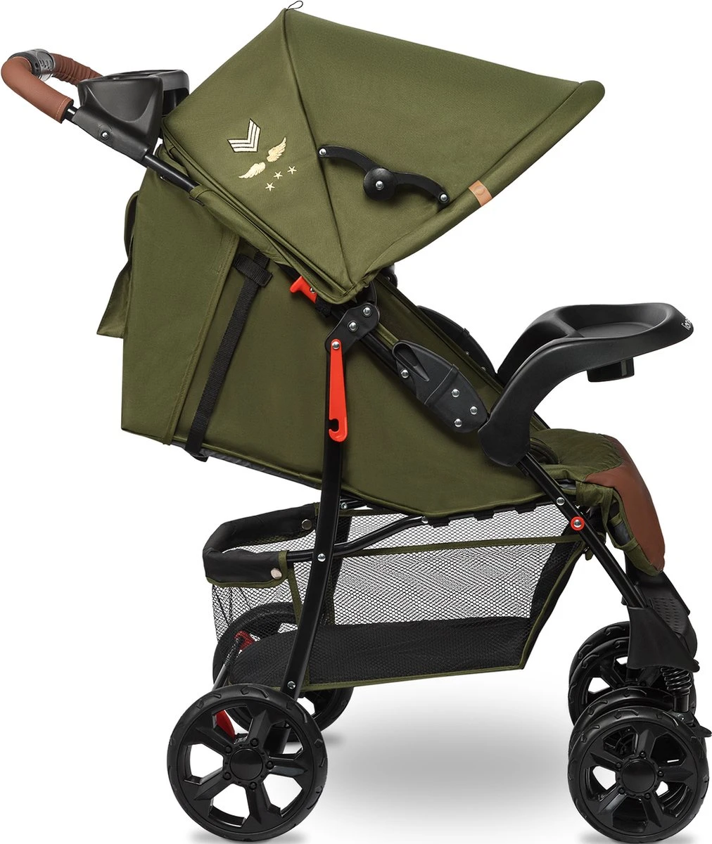 Lionelo Emma Plus - Buggy - Lichte - 5-punts Gordel - Tot 15kg - Image 9