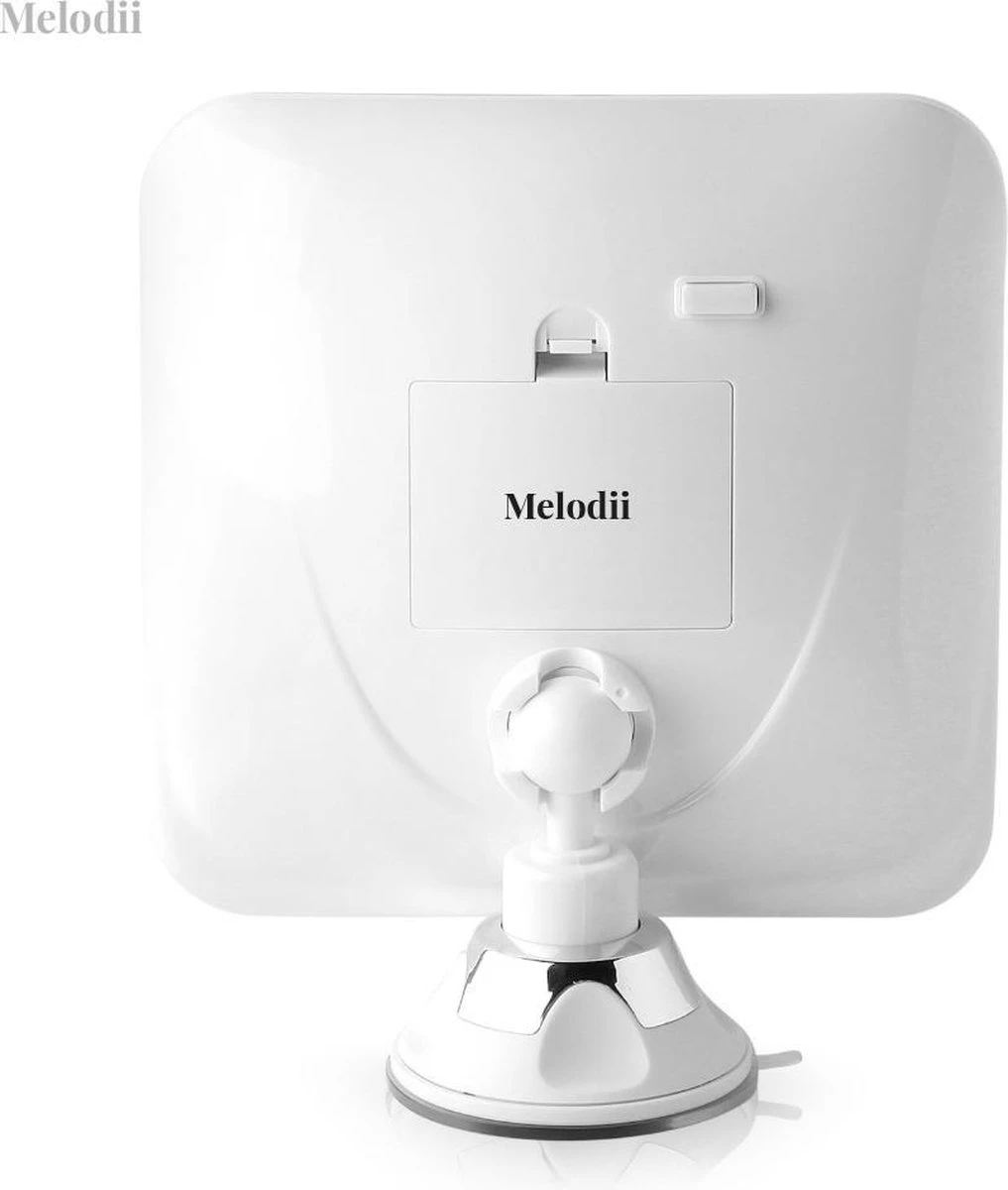 Melodii ML10X - Make Up Spiegel Met LED Verlichting - Scheerspiegel - 10x Vergroting - Met Tru-Daylight Verlichting - Voor Hem En Voor Haar - Image 5