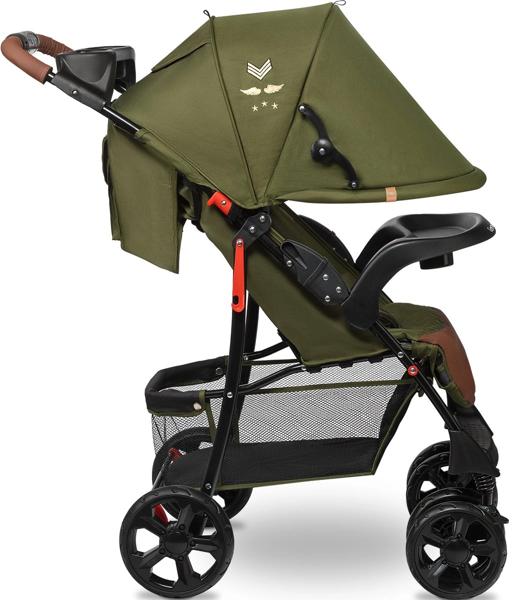 Lionelo Emma Plus - Buggy - Lichte - 5-punts Gordel - Tot 15kg - Image 6