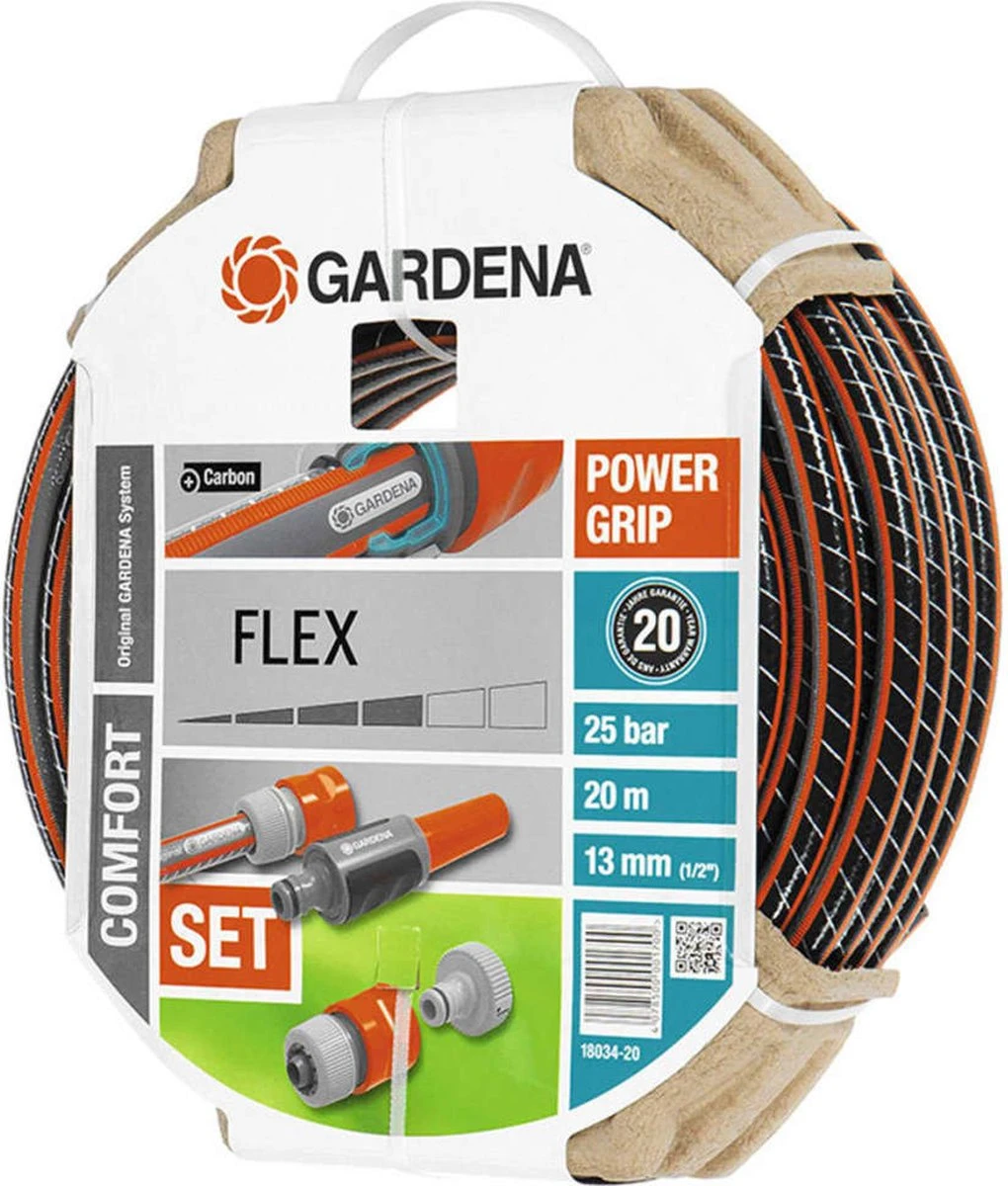GARDENA - Comfort FLEX - 6-delige Tuinslangset Tuinslang - 20 Meter - 13 Mm - Image 8