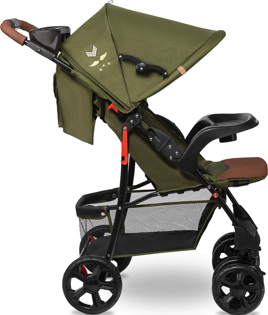Lionelo Emma Plus - Buggy - Lichte - 5-punts Gordel - Tot 15kg - Image 11