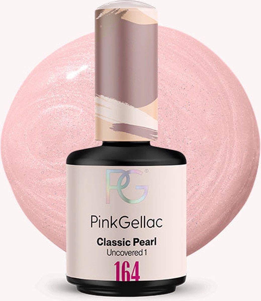 Pink Gellac - Classic Pearl - Gellak - Vegan - Wit - Glanzend - 15ml - Image 9