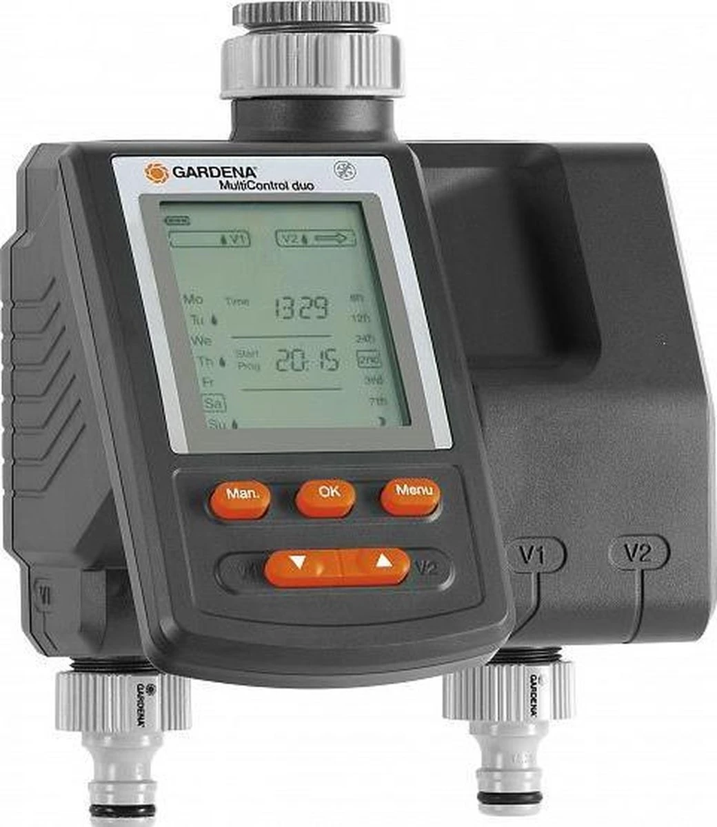 GARDENA Besproeiingsomputer MultiControl Duo - 3 Besproeiingen Per Dag - 1min Tot 3u 59min. - Image 16