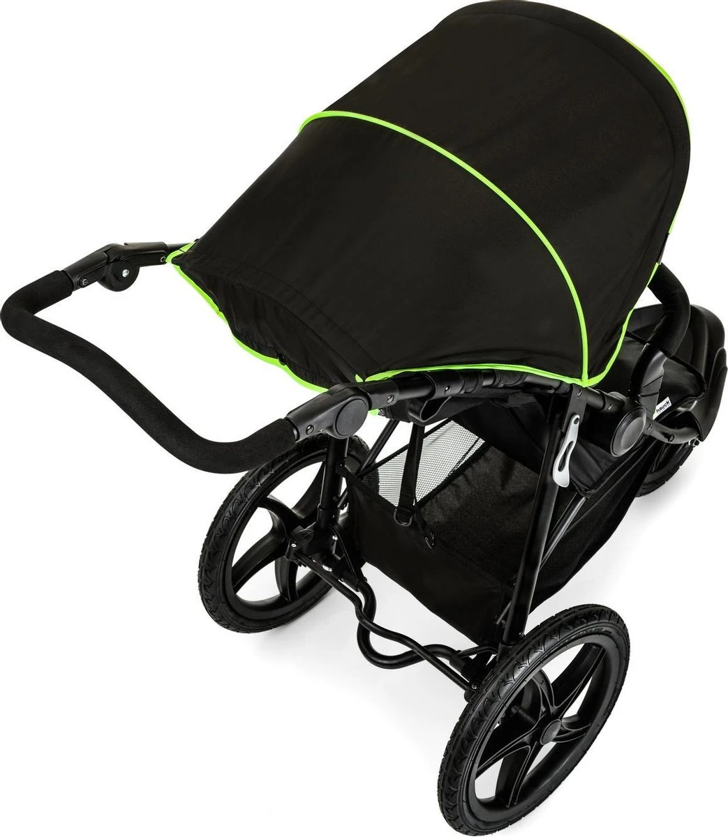 Hauck Runner Kinderwagen - Zwart/Neon Geel - Image 10