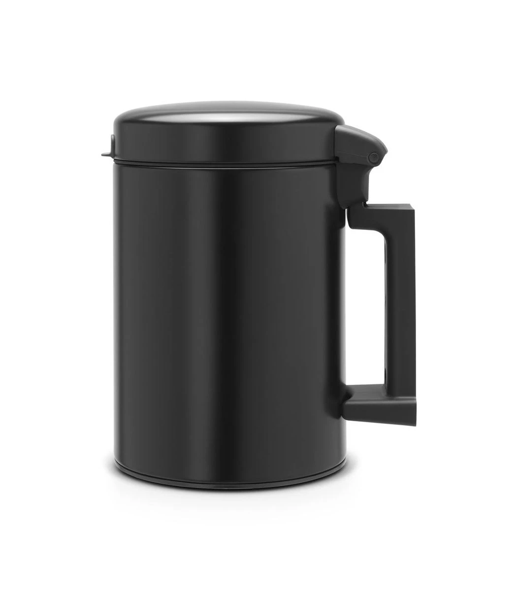 Brabantia NewIcon Wandprullenbak - 3 L - Matt Black - Image 4