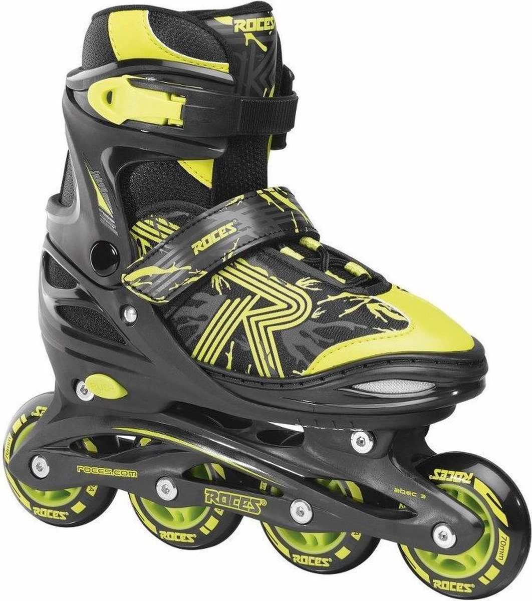 ROCES Inlineskates Kinderen JOKEY 3.0 BOY - Zwart/Groen 34-37