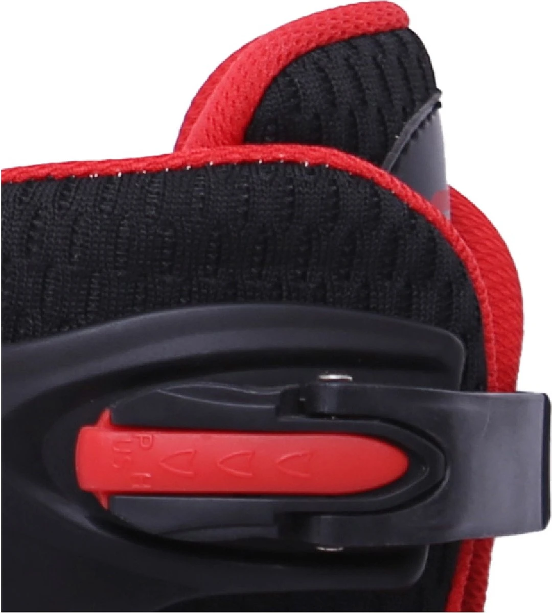 Street Rider Inline Skates - Verstelbaar - Skeeler - Rood/ Zwart - Maat 38/42 - Image 2