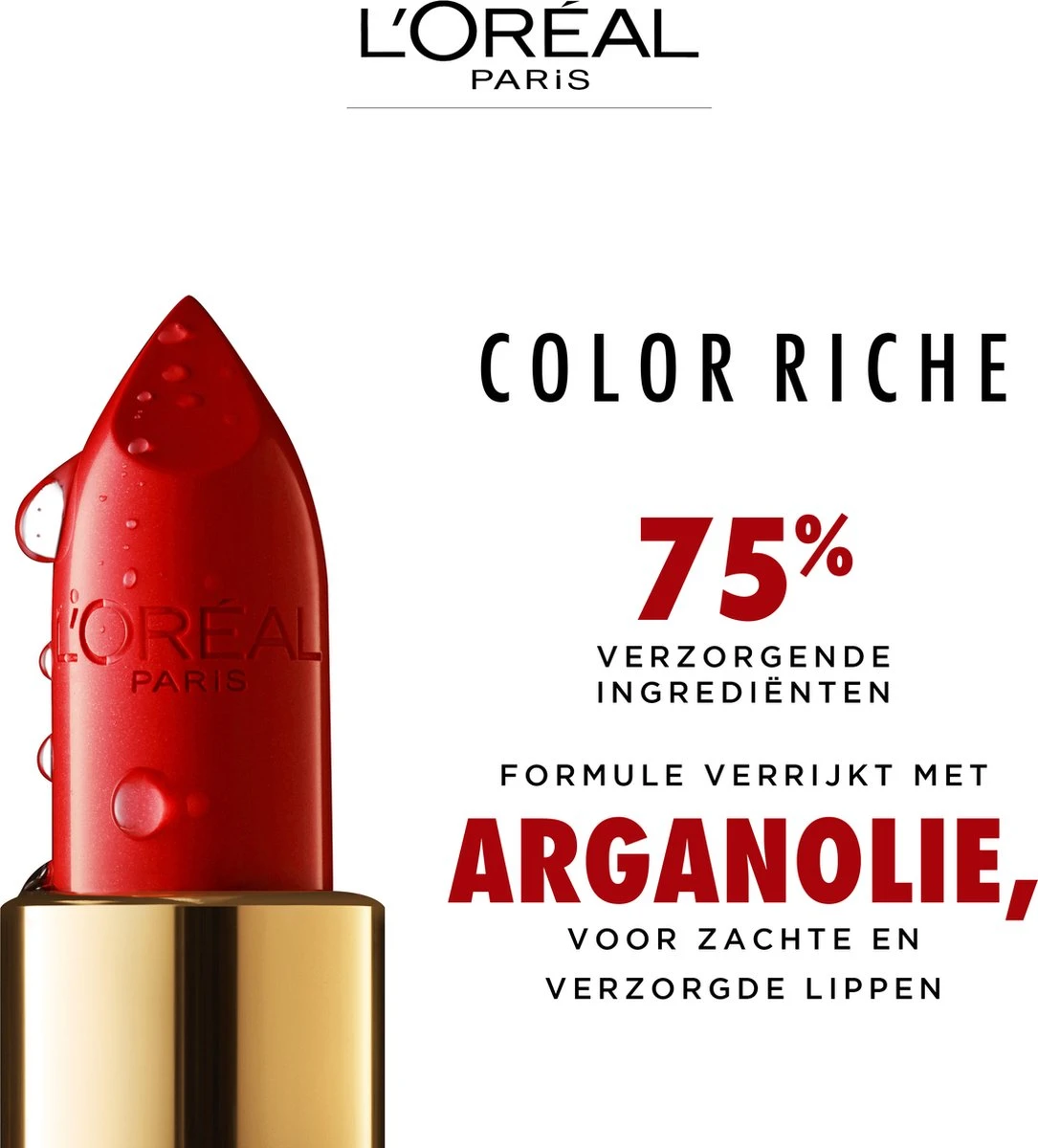L’Oréal Paris Make-Up Designer Color Riche Satin Lipstick - 231 Sepia Silk - Nude - Verzorgende Lippenstift Met Arganolie Voor Een Comfortabel Gevoel - 4,54 Gr - Image 8