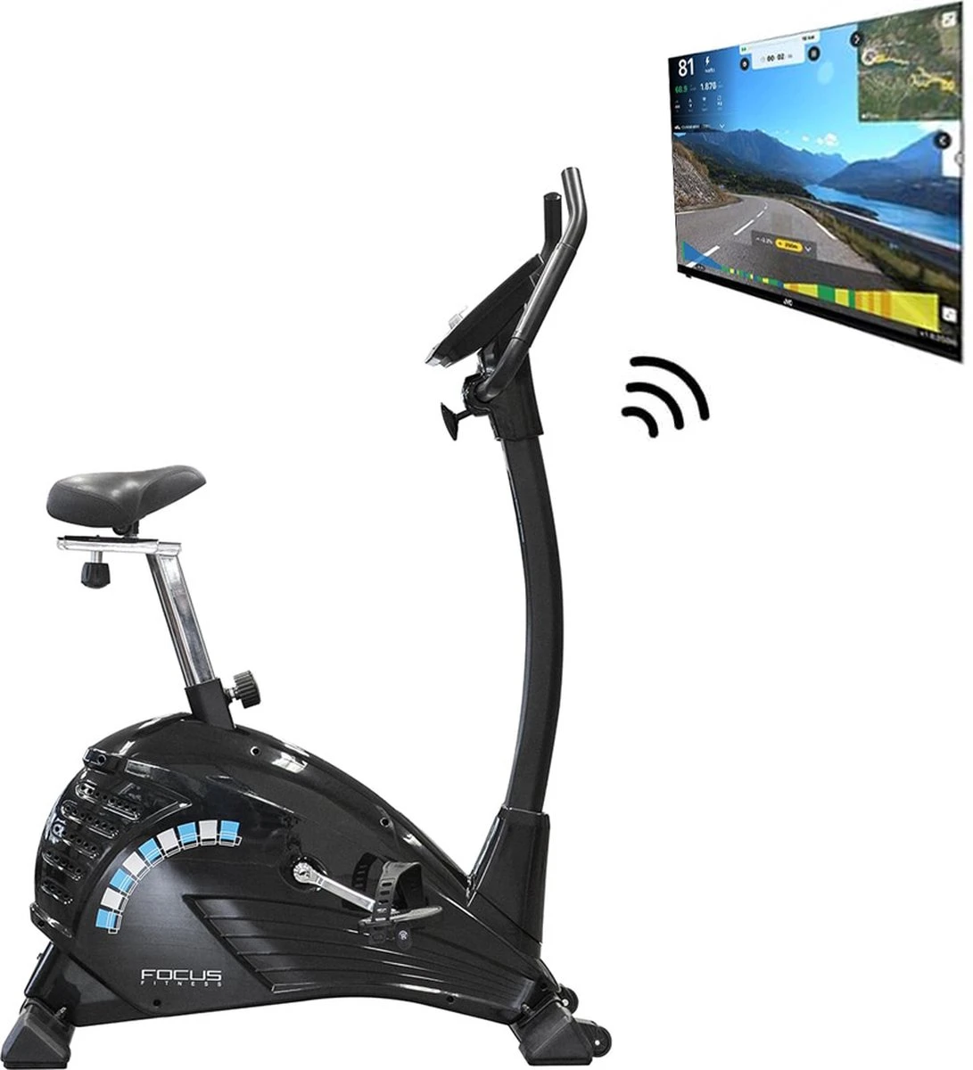 FitBike Ride 5 IPlus - Hometrainer - Fitness Fiets - Incl. Tablethouder En Bluetooth - 19 Trainingsprogramma's - Image 5
