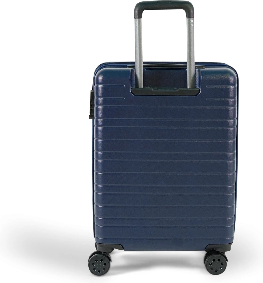 ©TROLLEYZ - Amsterdam No.9 - Trolley - 55cm Met TSA Slot - Dubbele Wielen - 360° Spinners - 100% ABS - Handbagage Koffer In Ocean Blue - Image 3