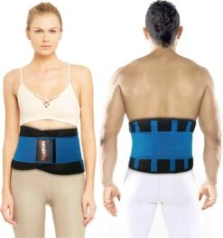 NAZROM® Rugbrace - Rugband Voor Onderrug - Rug & Houding Corrector Voor Onmiddellijke Rugondersteuning, Pijnverlichting En Draagcomfort - Postuur Corrector - XL