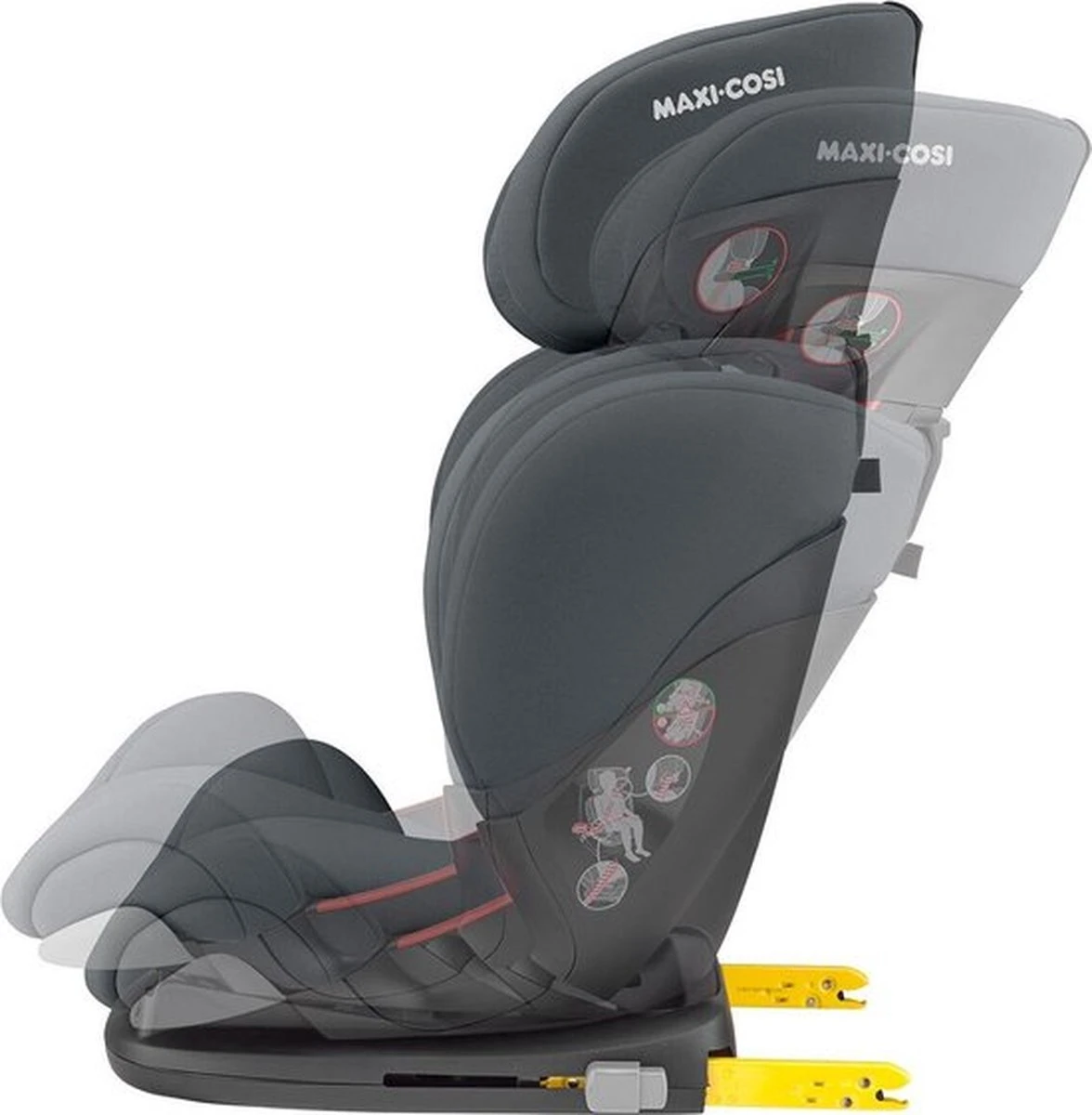 Maxi-Cosi Rodifix AirProtect® Autostoeltje - Authentic Graphite - Image 14