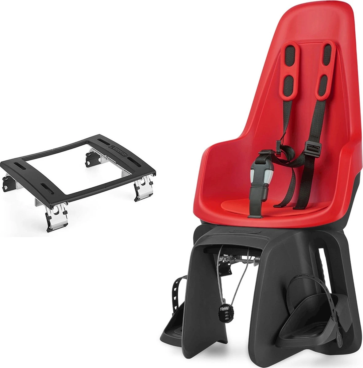 Bobike One Maxi Fietsstoeltje Achter BD - Olive Green - Image 7