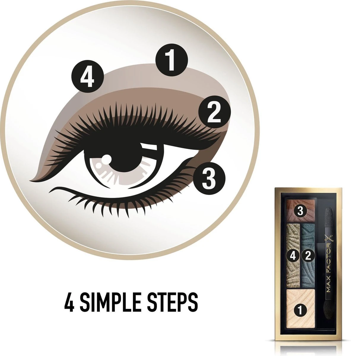 Max Factor Smokey Eye Drama Kit Oogschaduwpalette - 05 Magnet Jades - Image 7