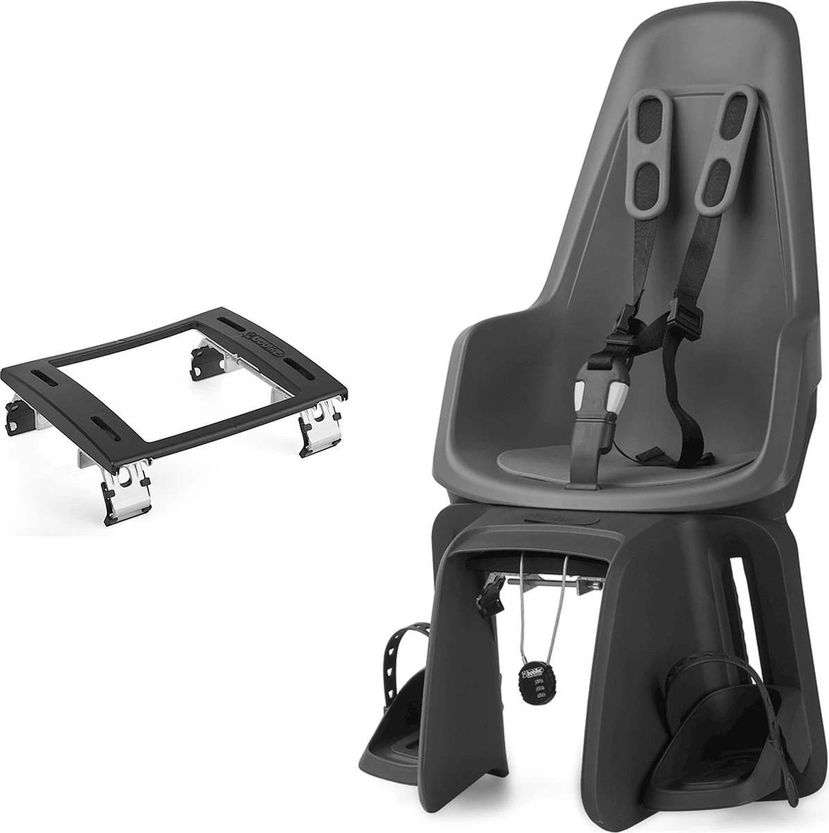 Bobike One Maxi Fietsstoeltje Achter BD - Olive Green - Image 9