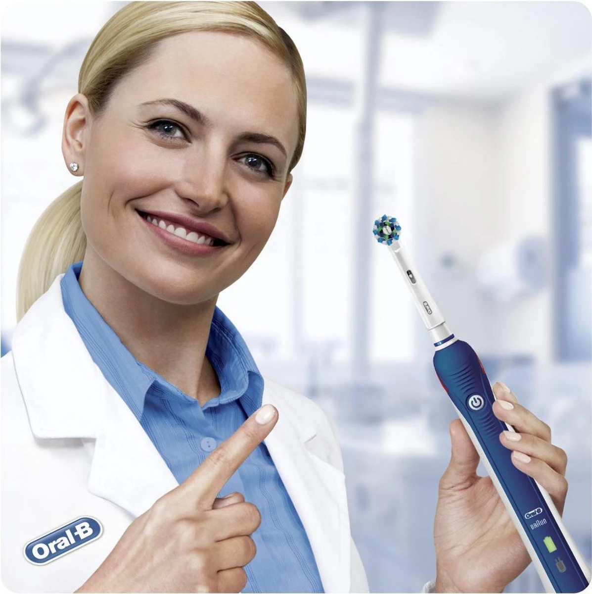 Oral B Oral-B Pro 2 2700 CrossAction - Elektrische Tandenborstel - Blauw, Wit - Image 7