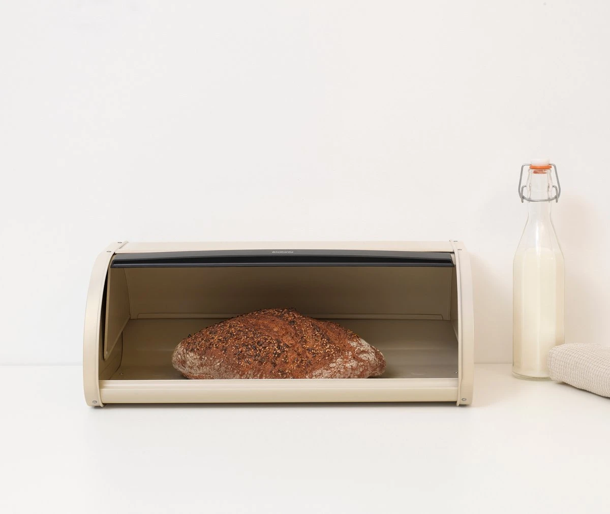 Brabantia Broodtrommel - Met Schuifdeksel - Soft Beige - Image 6