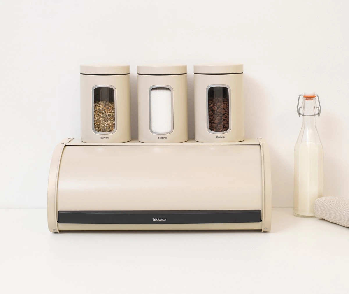 Brabantia Broodtrommel - Met Schuifdeksel - Soft Beige - Image 8