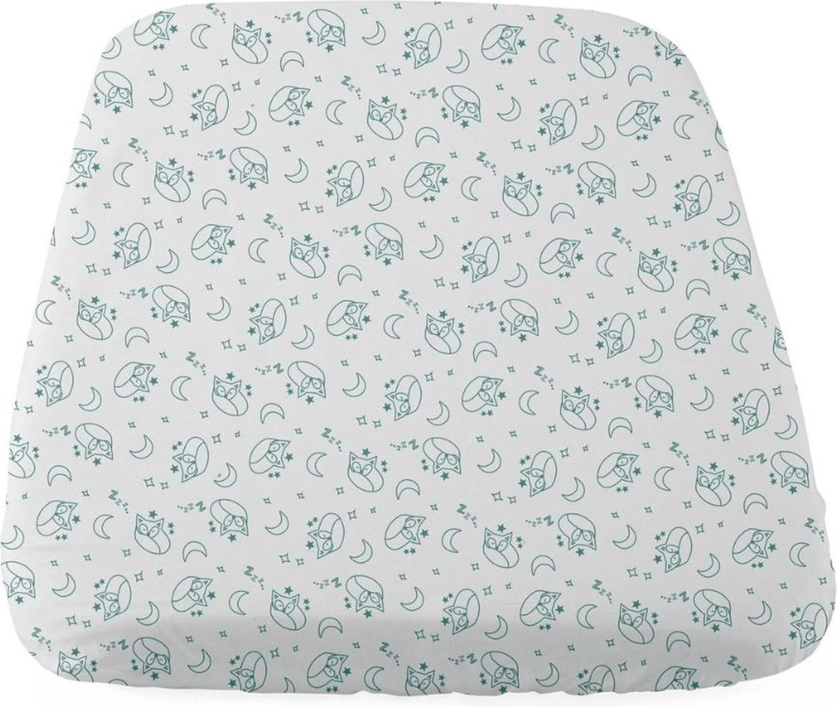 Chicco - Set Van 2 Hoeslakens Blauw Vossenpatroon - Voor Next2Me Wieg - Image 6