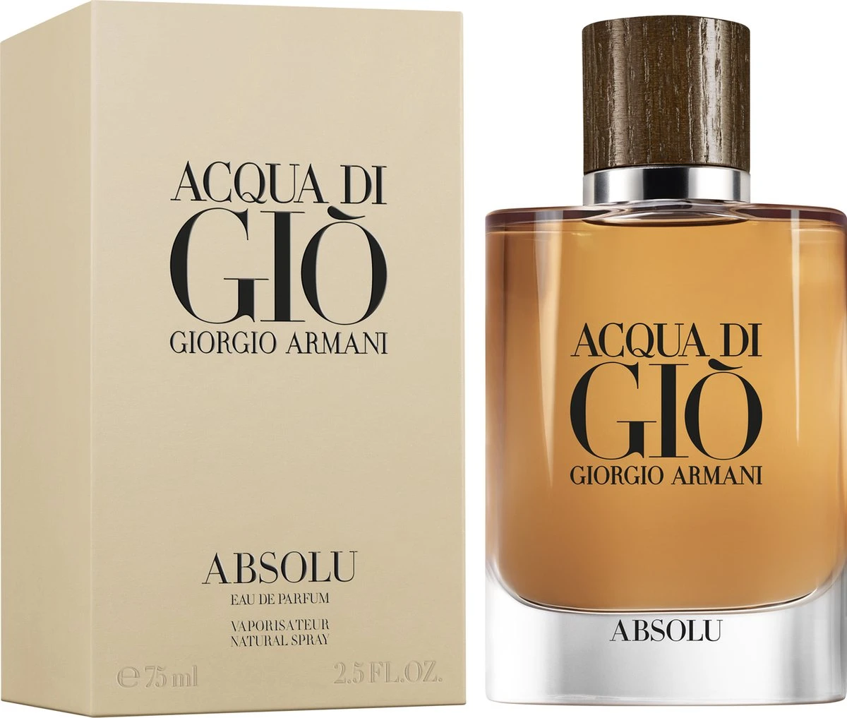 Giorgio Armani Acqua Di Gio Absolu 75ml - Eau De Parfum - Herenparfum - Image 2