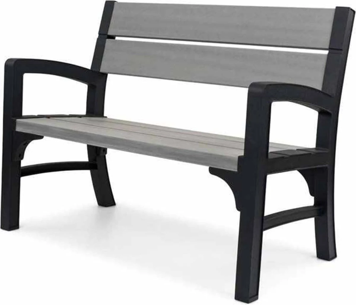 Keter Montero Tuinbank - 3-personen - 150x62,5x89cm – Grafiet - Image 17
