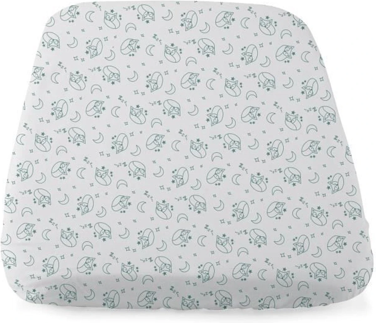 Chicco - Set Van 2 Hoeslakens Blauw Vossenpatroon - Voor Next2Me Wieg - Image 7