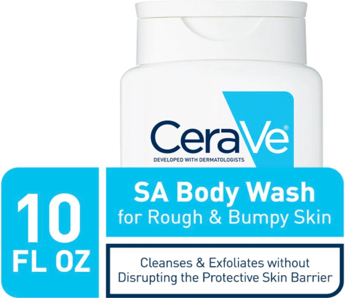 CeraVe Body Wash Met Salicyl Acid - Geurvrij 296ml - Image 3