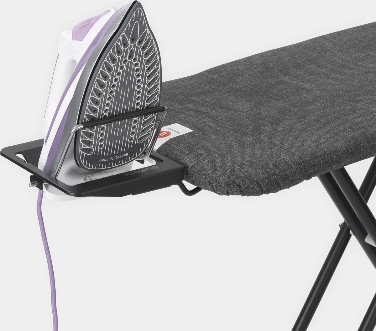 Brabantia Strijkplank B - Met Strijkijzerhouder - 124x38 Cm - Denim Blue - Image 3