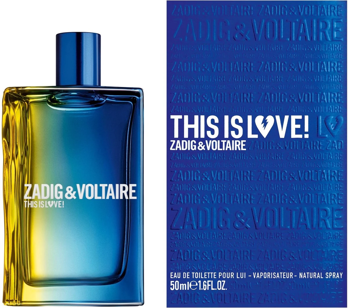 Zadig & Voltaire This Is Love! 100 Ml - Eau De Toilette - Herenparfum - Image 2