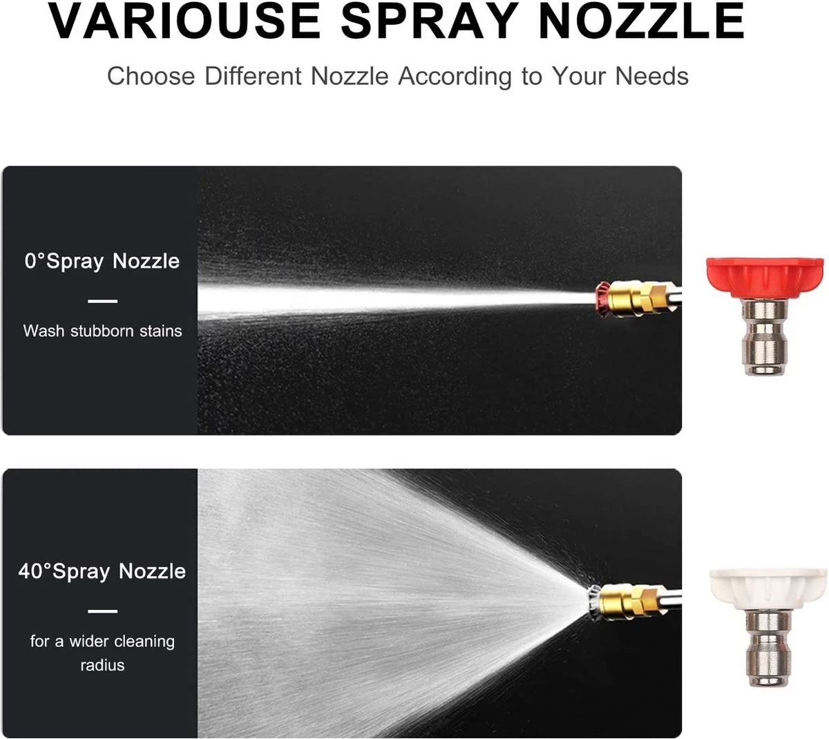 BOTC Universal Hogedrukreiniger - Draagbaar - Auto Wasmachine - Hogedrukreiniger - Image 2