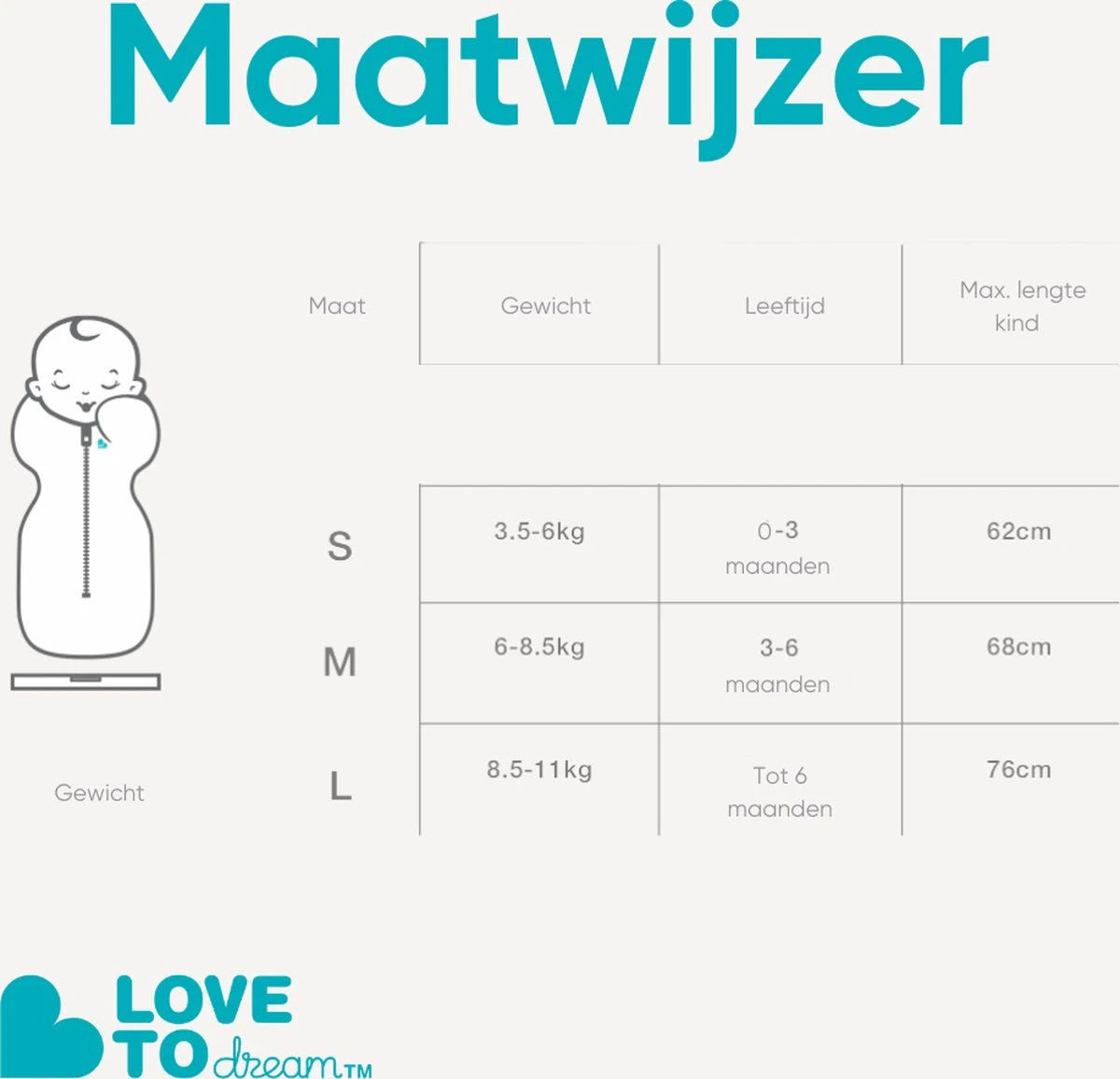 Love To Dream™ Babyslaapzak Swaddle Up™ - Inbakeren - Baby 3-6 Maanden - 6-8.5 Kg - All Season - Safari - Image 8