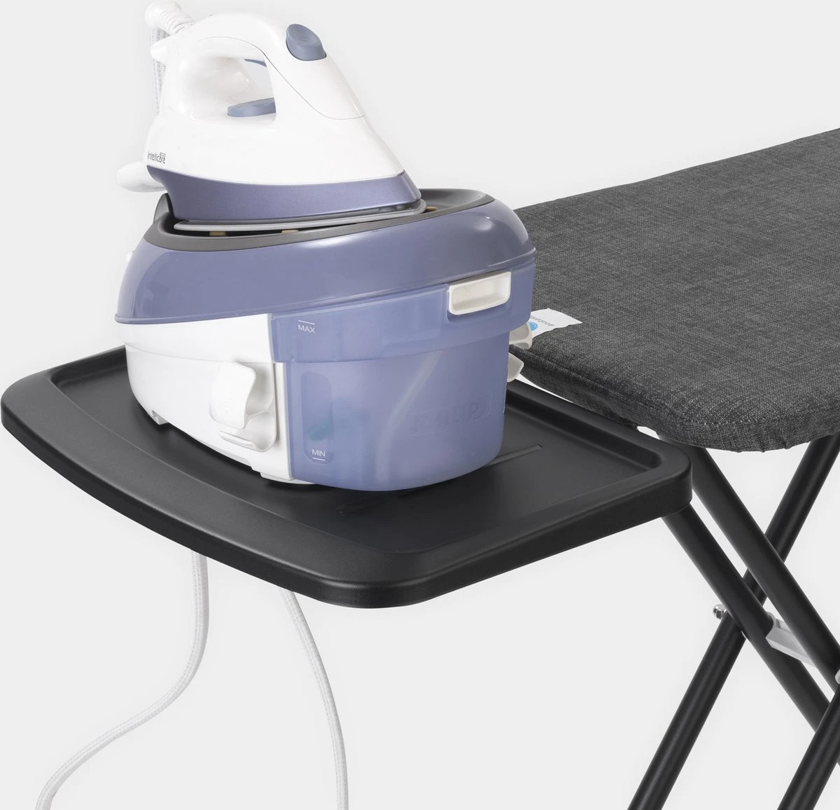 Brabantia Strijkplank C - Met Stoomunithouder - 124 X 45 Cm - Denim Black - Image 8