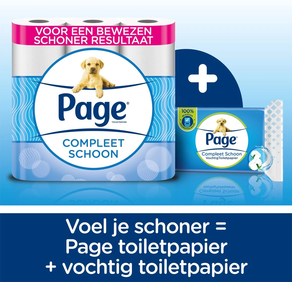 Page Toiletpapier - 96 Rollen - Compleet Schoon Wc Papier - Met Een Vleugje Katoen - Image 3