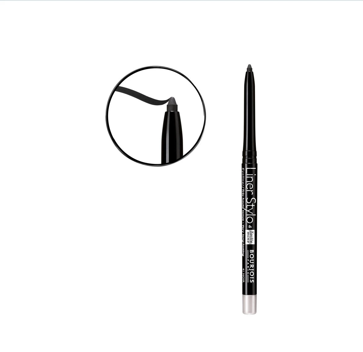 Bourjois - Liner Stylo Retractable Eye Pencil 0.28 G 41 Noir - - Image 3