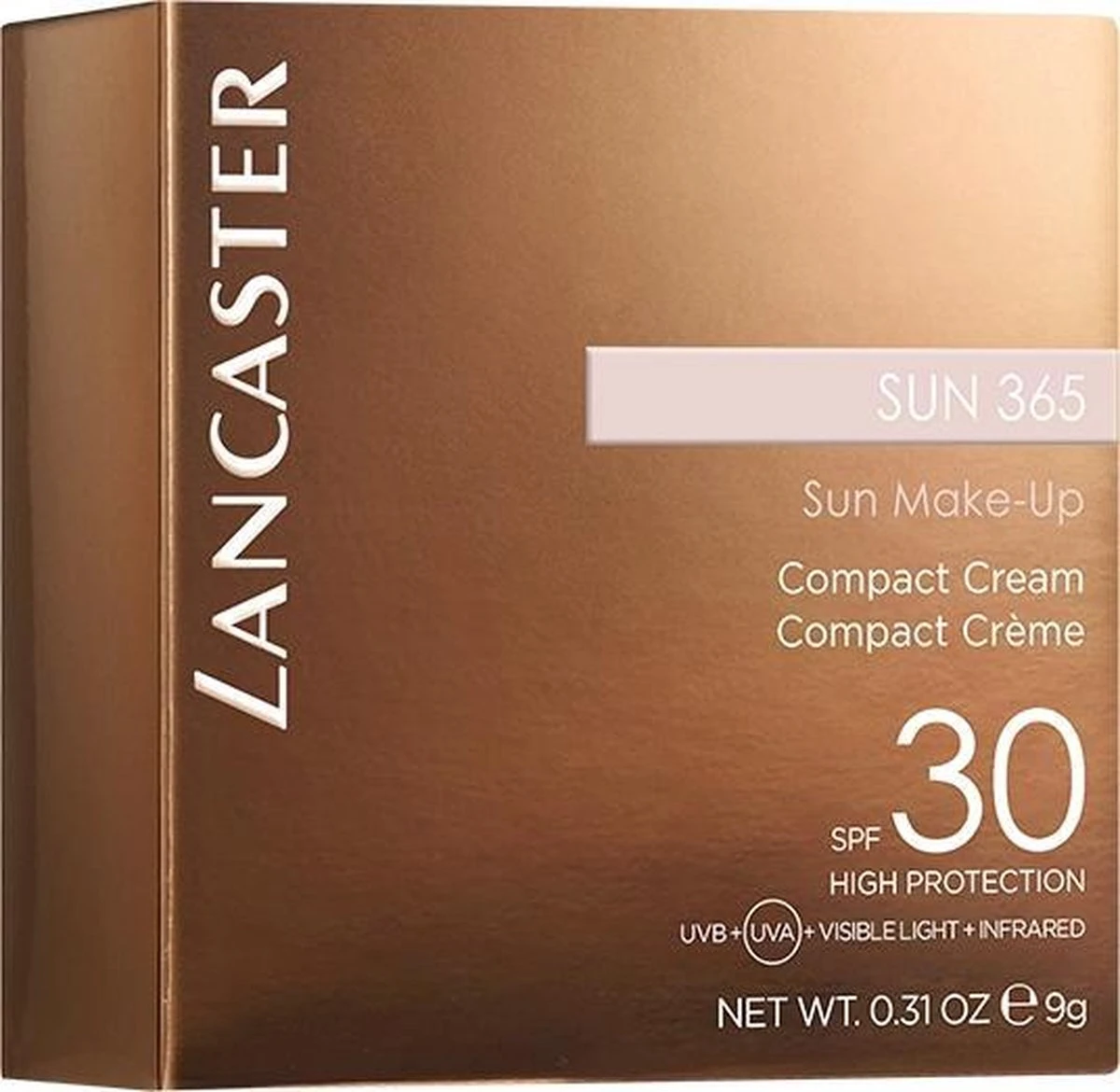 Lancaster Sun 365 Compact Bronzing Creme SPF 30 - 03 Golden Glow - 10 G - Image 11