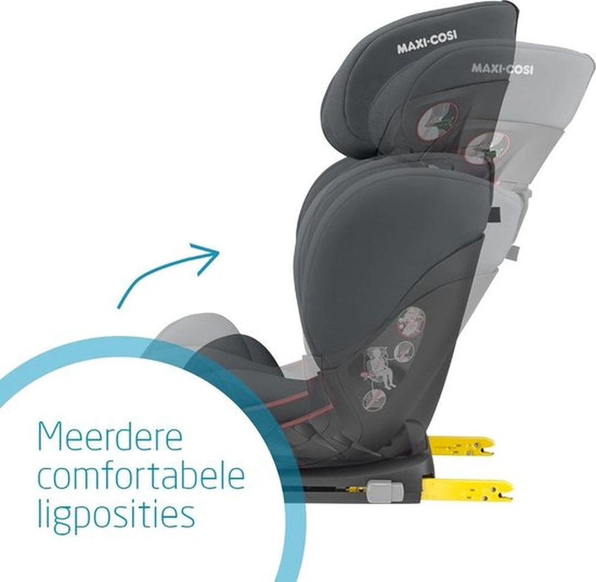 Maxi-Cosi Rodifix AirProtect® Autostoeltje - Authentic Graphite - Image 15