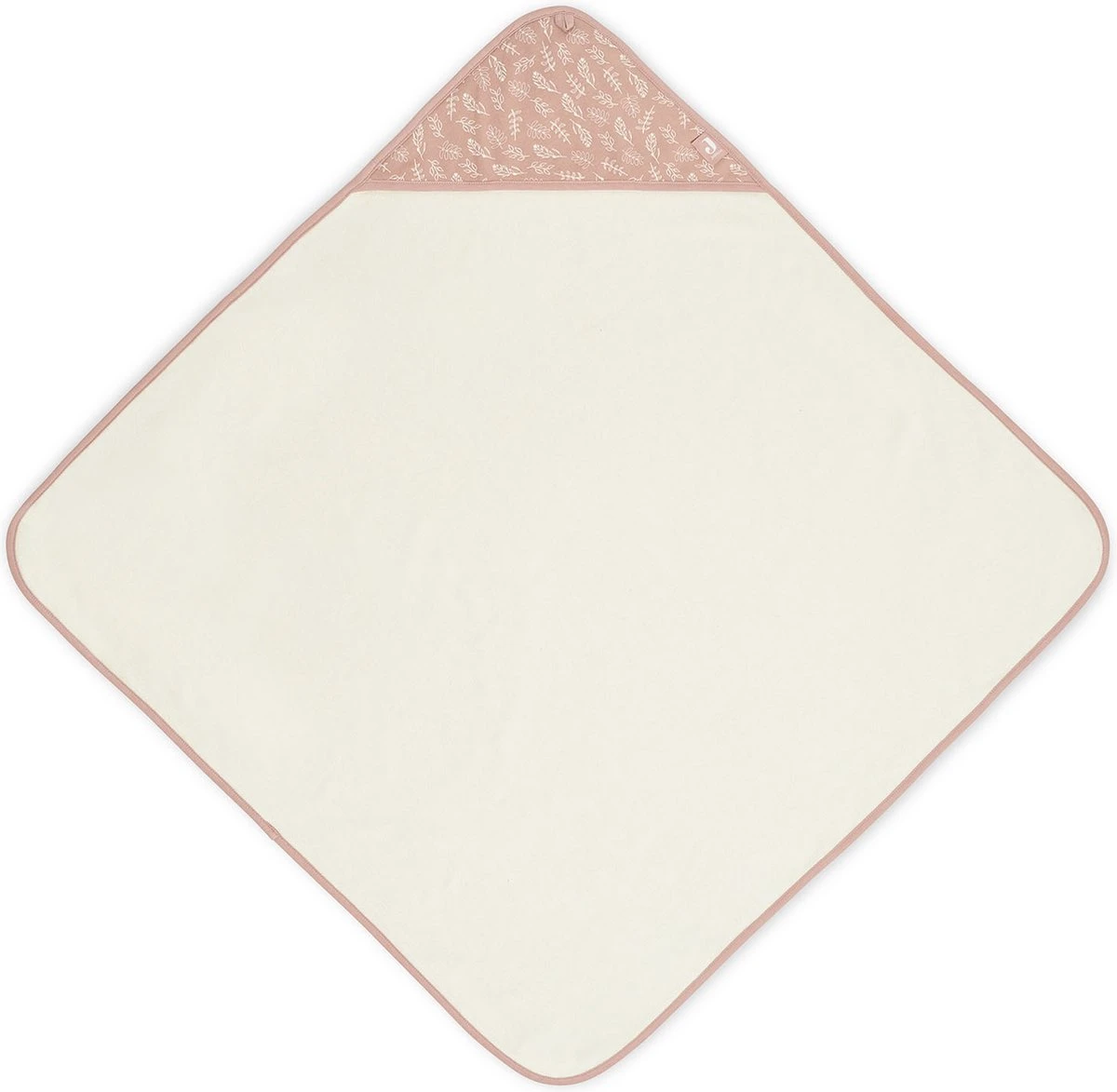 Jollein Badcape Meadow 75x75cm - Rosewood - Image 4