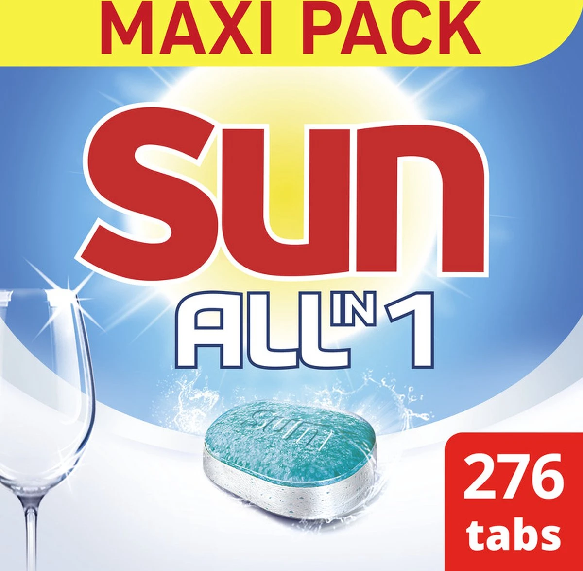 SUNĀ® Sun All-in 1 Normaal Vaatwastabletten - 276 Tabletten - Voordeelverpakking - Image 6