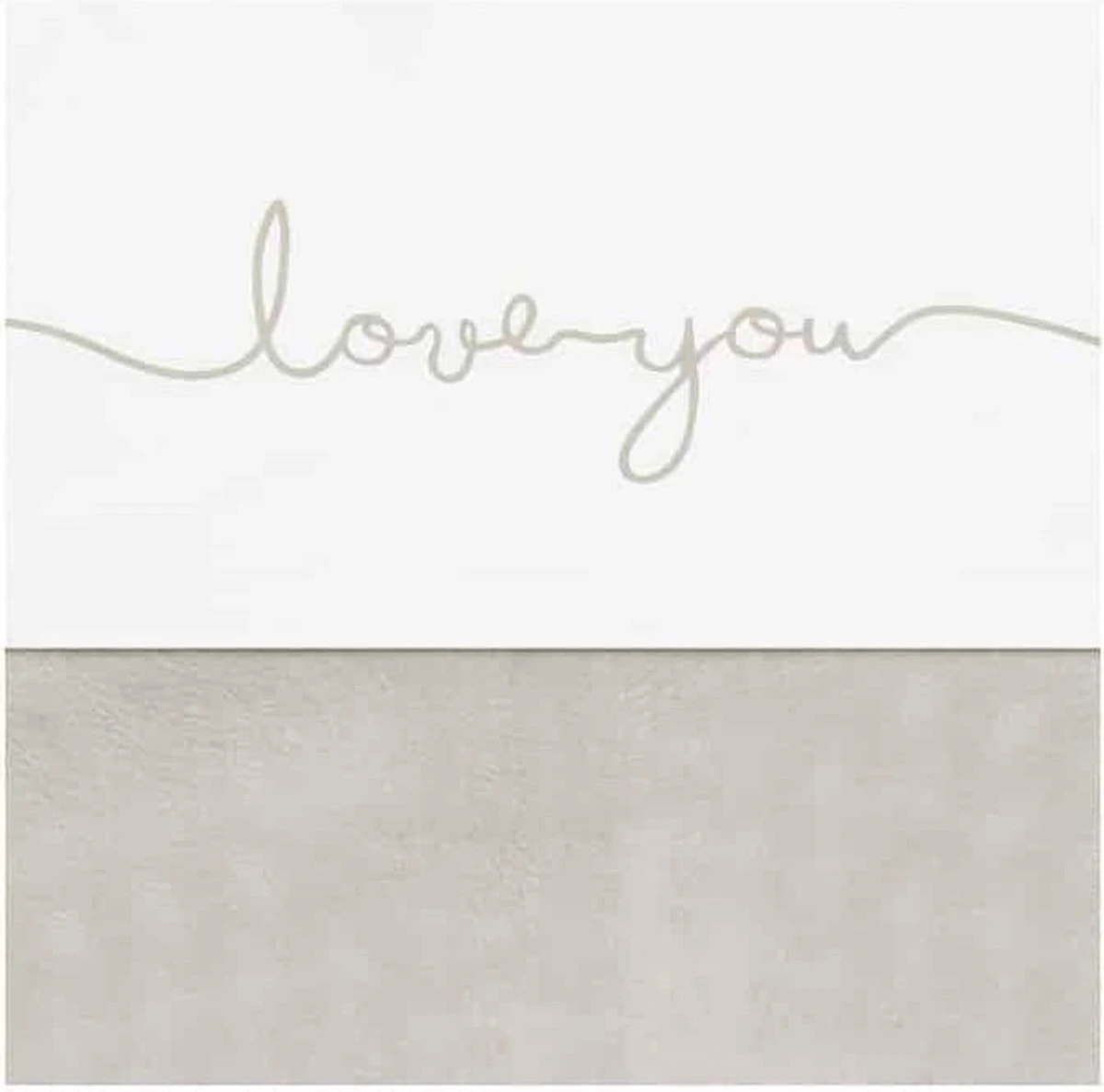 Jollein Baby Laken Wieg 75x100cm Love You - Nougat - Image 17