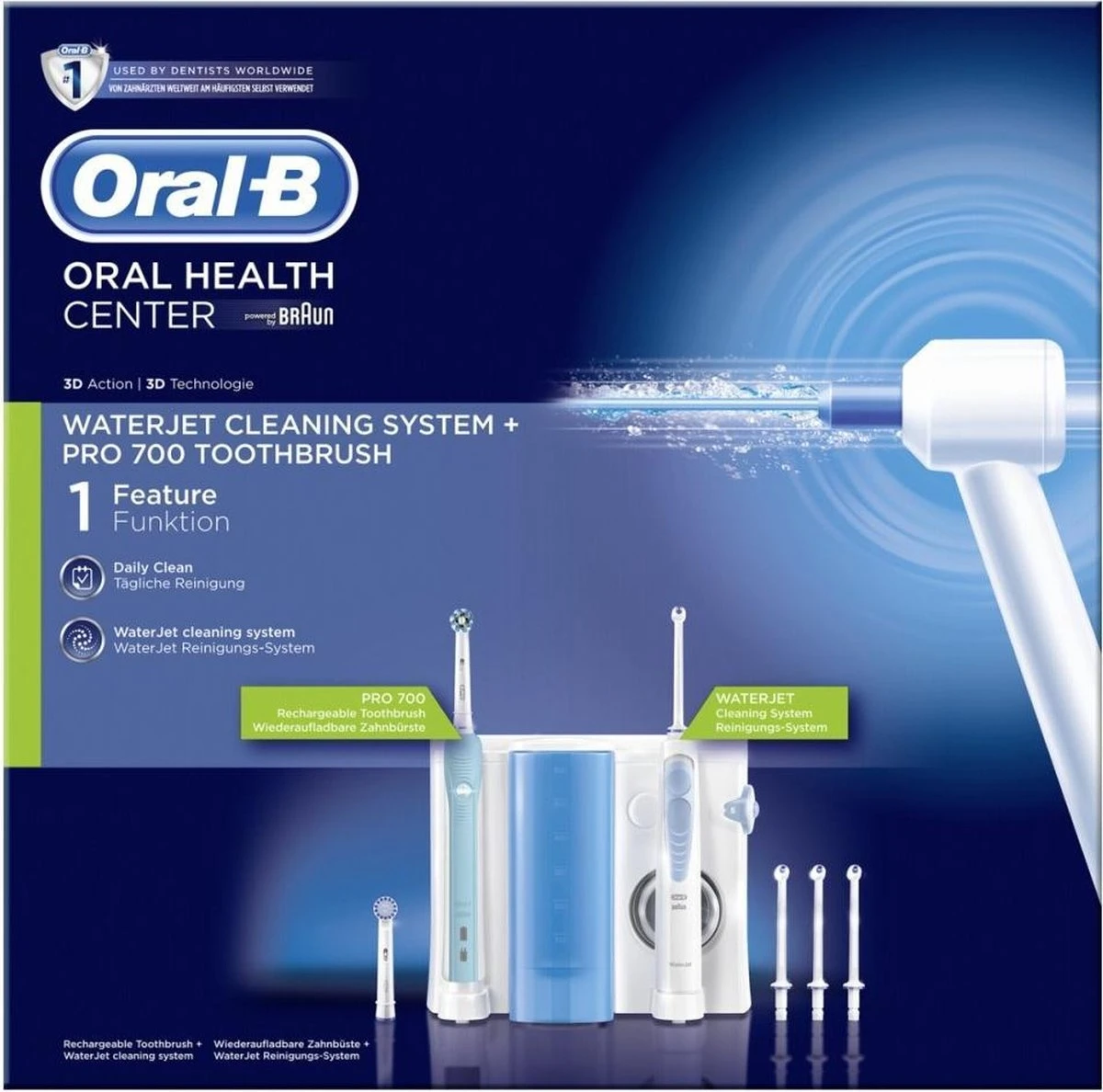 Oral B Braun Oral-B WaterJet + PRO 700 - Monddouche - Image 2
