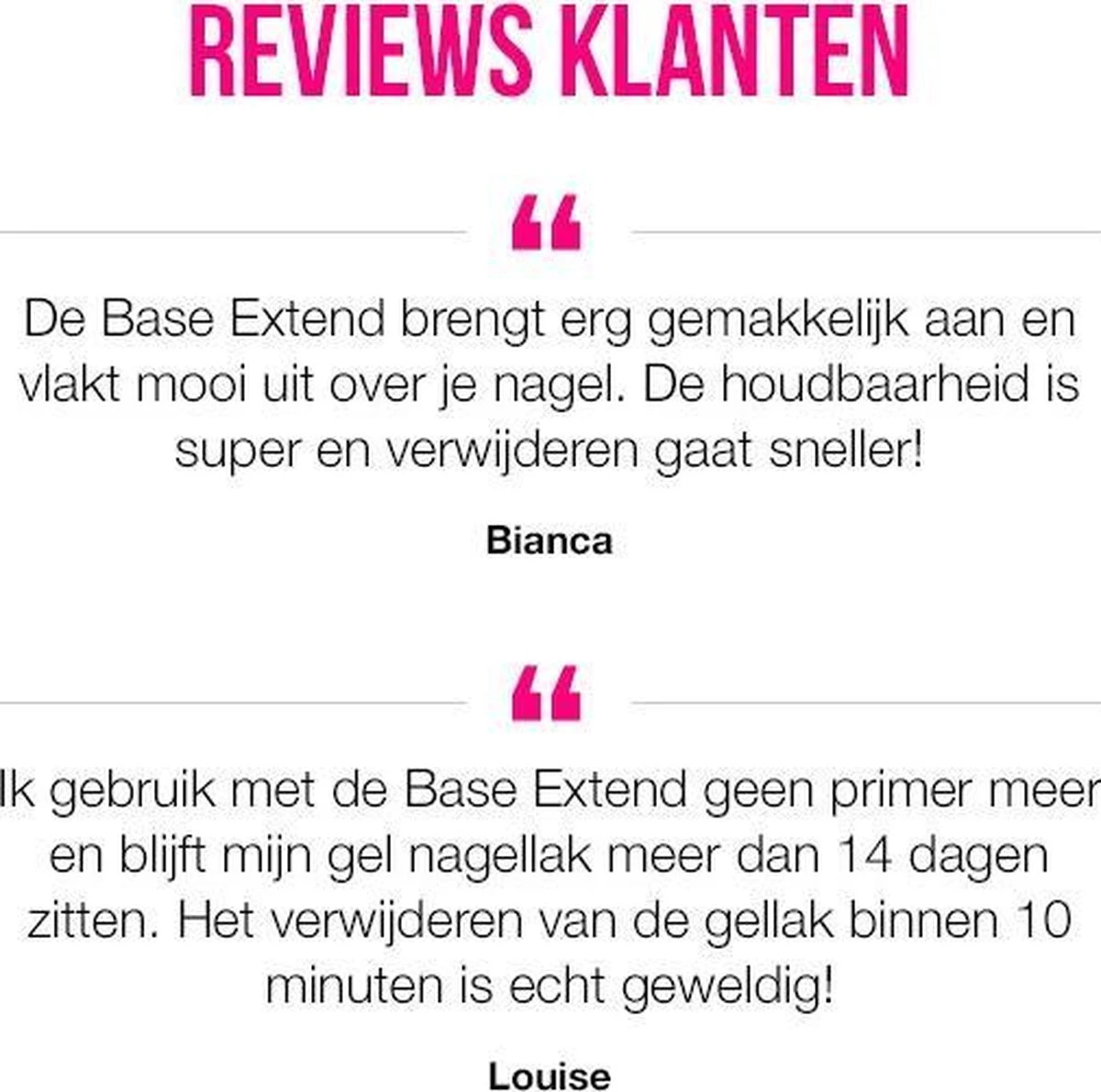 Pink Gellac - Base Extend - Base Coat Gellak - Snel Afweekbaar - 15 Ml - Image 2