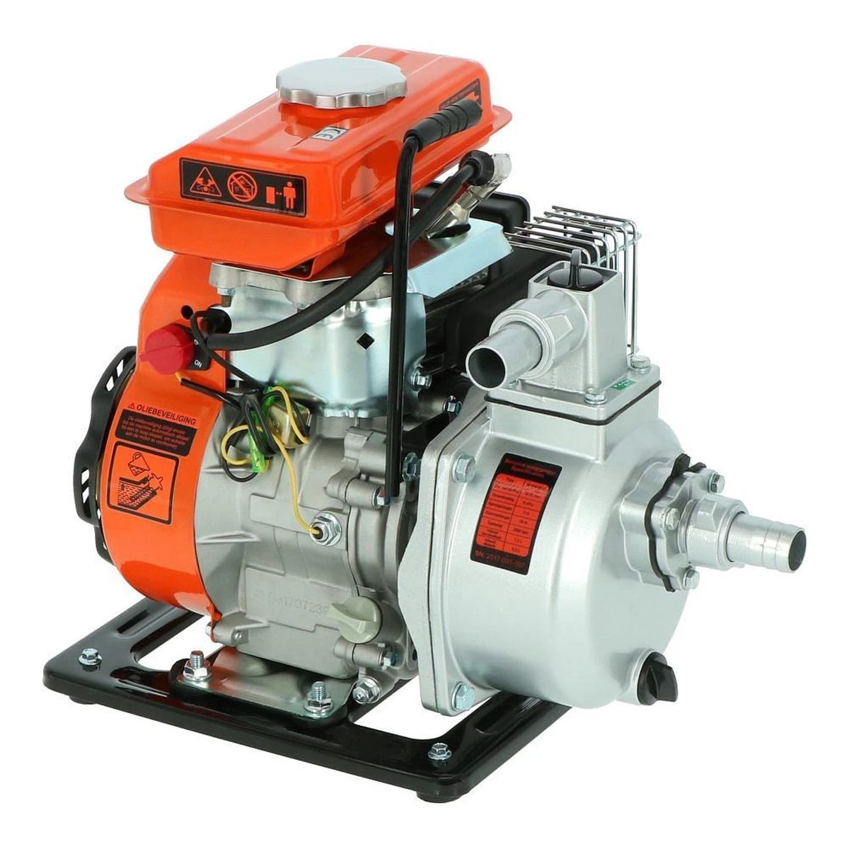 Kibani Waterpomp 8.000 Liter P/uur - 98 Cc / 1.5 PK 4-takt Benzine Motor - 4000 Toeren/Minuut - Doorstroming 8 M³ P/uur - Tuinpomp - Image 11