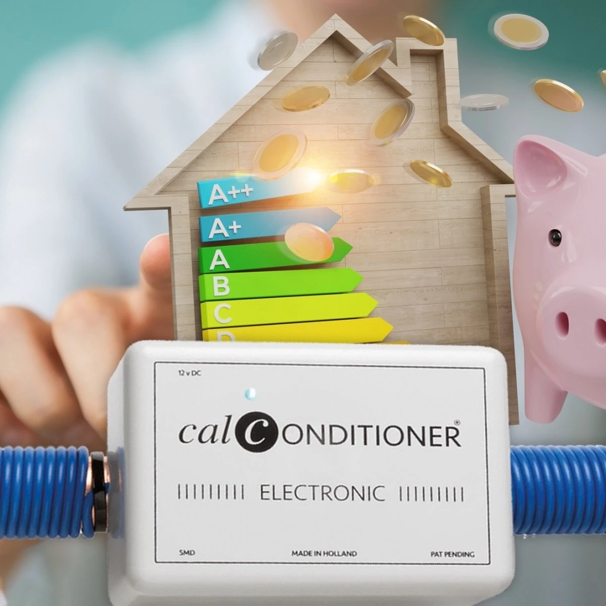 Waterontharder Calconditioner CC1500 – Elektronisch - Geen Magneet - Image 2