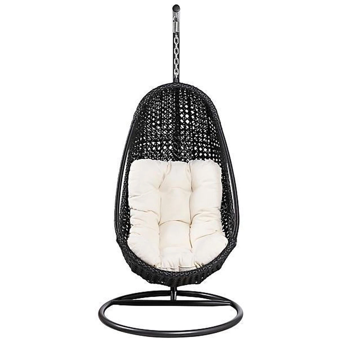 Merkloos Hangstoel Egg Chair Funny Relax Zwart - Image 2