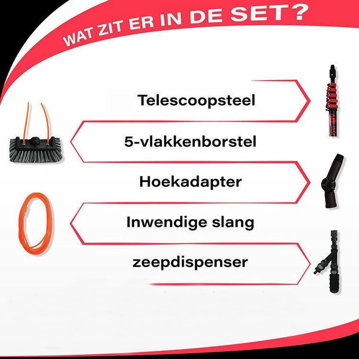 Aquascopic - Telescoopsteel Set Met Borstel - 7,2 Meter - Image 6