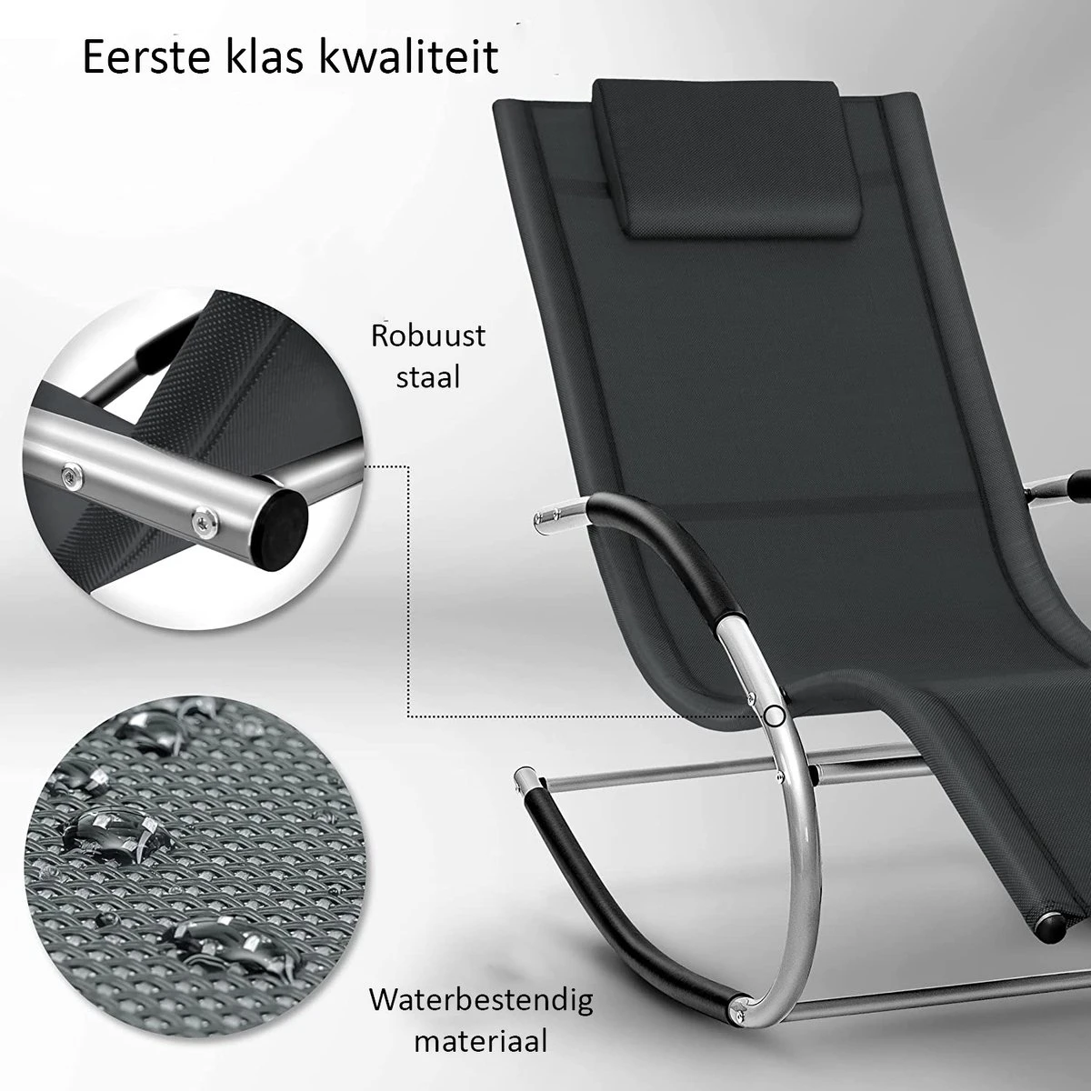 Sens Design Zonnebed - Ligbed - Weerbestendig - Antraciet - Image 2