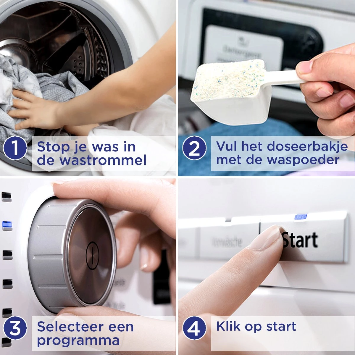 Dixan Powder Extreme Power Wasmiddel - Voordeelverpakking - 100 Wasbeurten - Image 2