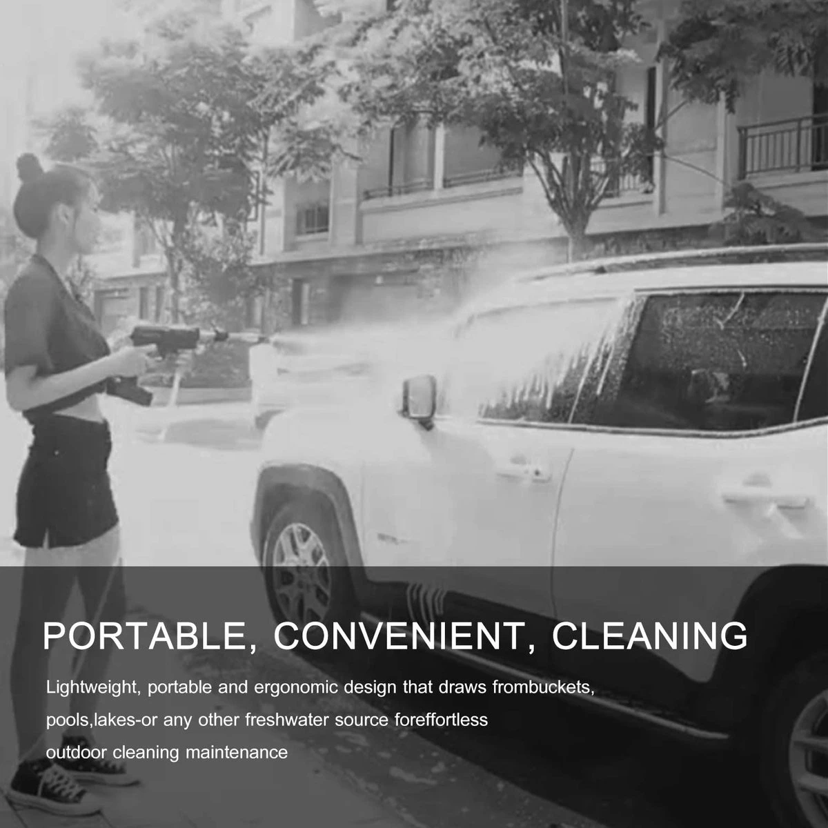 BOTC Universal Hogedrukreiniger - Draagbaar - Auto Wasmachine - Hogedrukreiniger - Image 8